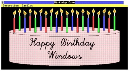Фото - С Днем Рождения, Windows!