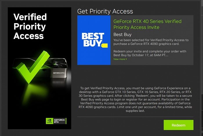 Фото - NVIDIA тестирует программу Verified Priority Access для продажи GeForce RTX 4090