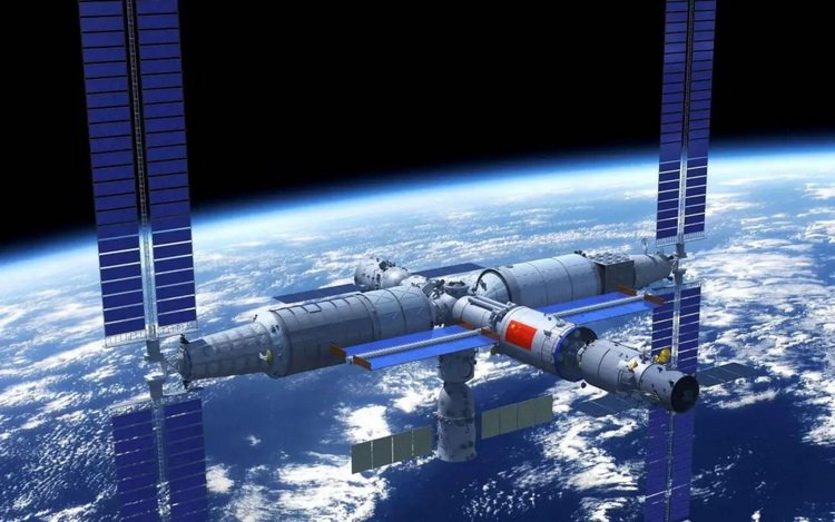Фото - Китай завершил сборку своей космической станции на орбите. Власти КНР говорят, что станция «открыта для всех»