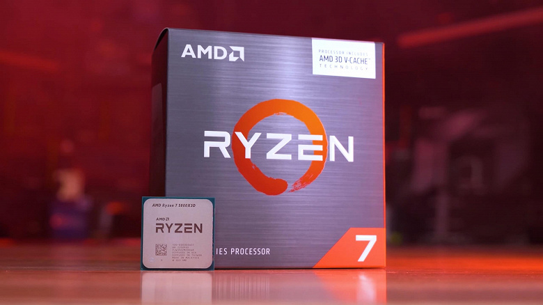Фото - Уникальный геймерский CPU AMD сильно подешевел. Ryzen 7 5800X3D теперь стоит 330 долларов