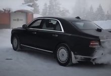 Фото - Видео дня: российские автомобили Aurus Senat и Komendant испытывали экстремальными температурами