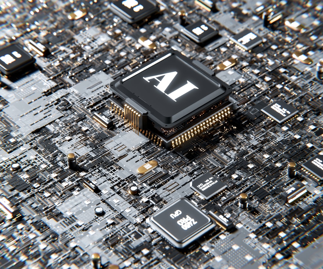 programs-01 3D render of AI and GPU processors